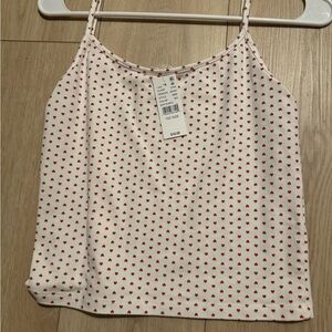 Brandy melville heart tank